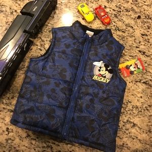 Mickey Mouse puffer vest